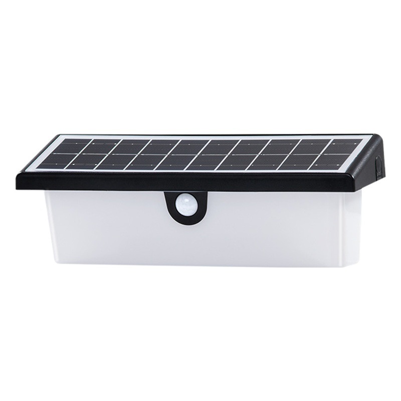 Cross-border solar lamp wall lamp waterproof human body induction lamp household outdoor lamp garden door wall courtyard lamp