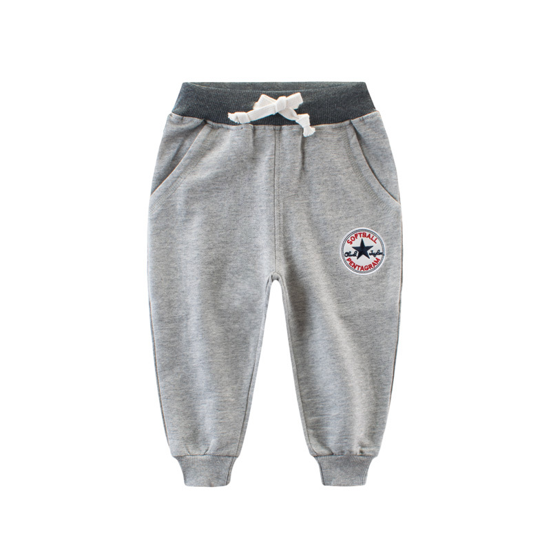 Picture of Fashionable Kidsren's Clothing Autum New Products 2024 Kidsren's Korean Style Sports Pants Summer Boys' Long Pants One Piece Consignment