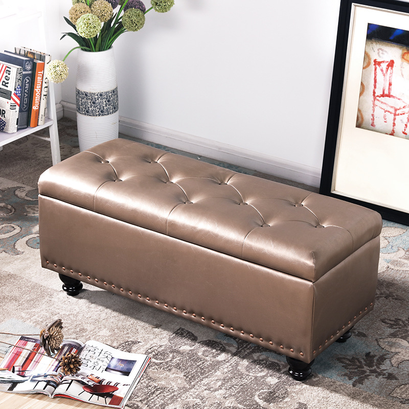 Picture of Clothing Store Sofa Stool Rest Dressing Room Bench Storage Door Shoe Changing Stool Fitting Room Shoe Changing Stool