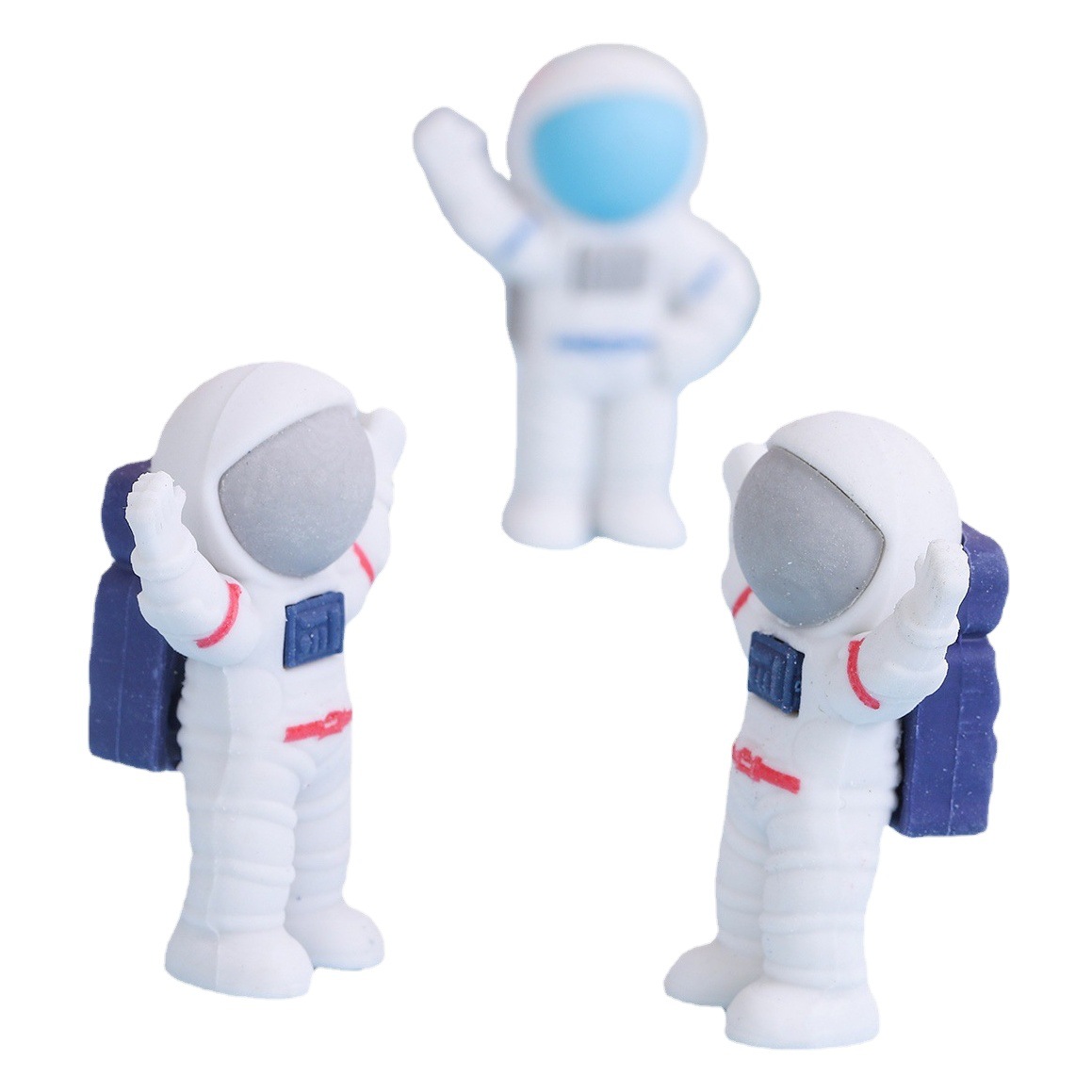 Cross-border new creative space astronaut astronaut modeling eraser student stationery in the final prize of June 1