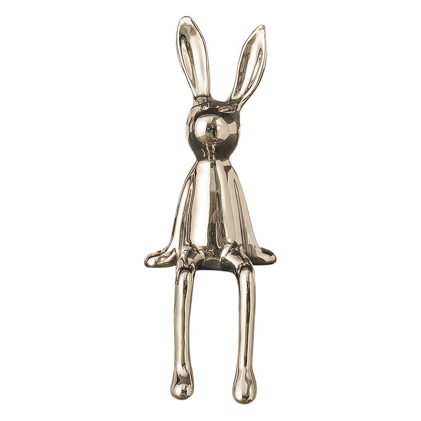 Rabbit Healing Emotions Small Sitting Ornament Soft Decoration High-End Living Room Tv Cabinet Wine Cabinet Office Desktop Decoration