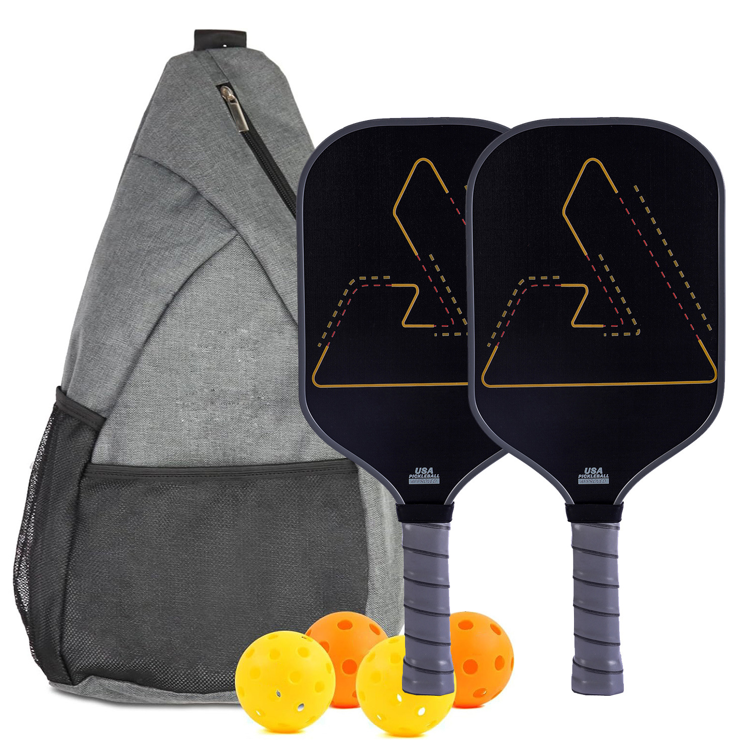 Picture of T700 Pick racket cloth matte rough graphite pickleball high-grade outdoor sports pickle pick ball