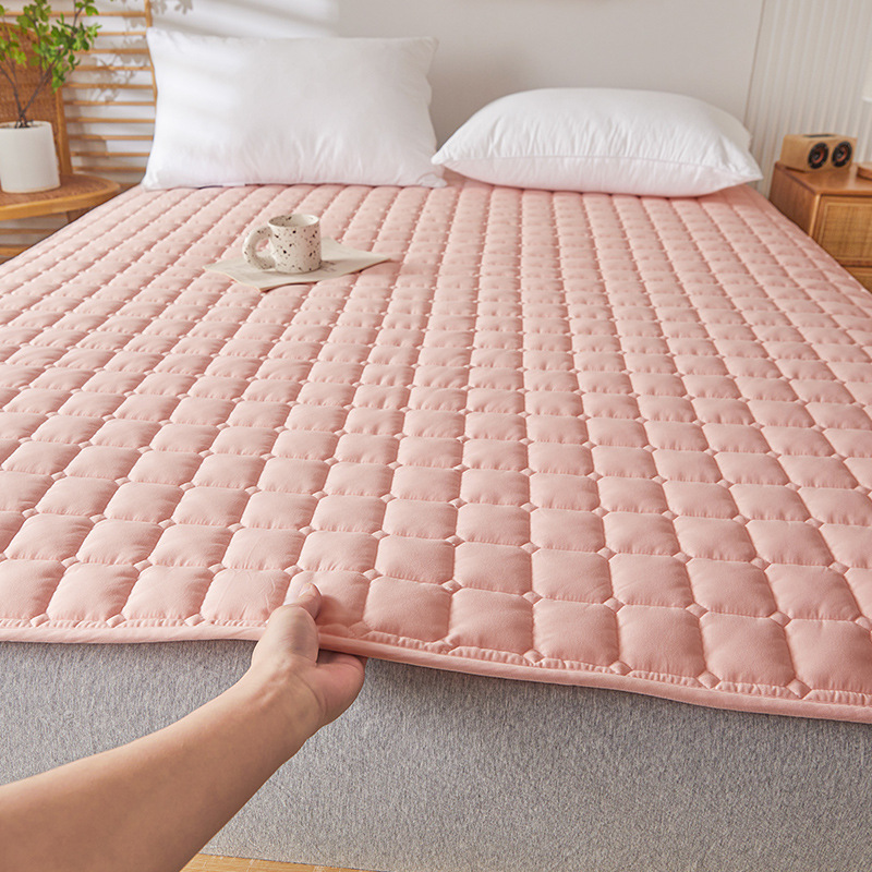 Picture of Mattress soft cushion household bedroom thin non-slip mat mattress dormitory student single double tatami protective pad machine washable