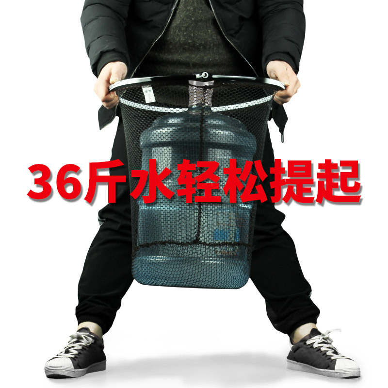 Picture of Lin Lake copy net head net bag competitive glue anti-hook nano titanium alloy ring super hard fishing copy net accessories wholesale