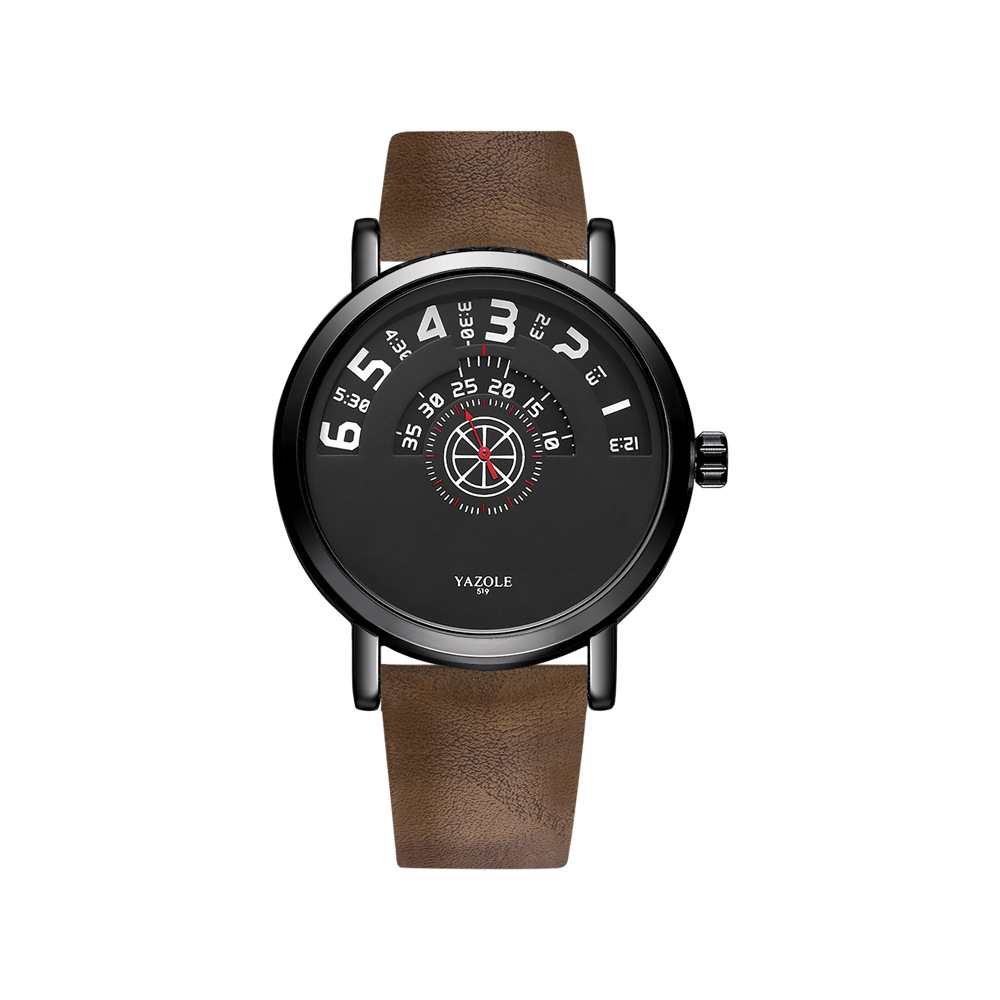 Picture of 509 cross-border fashion turntable non-mechanical watch watch watch men quartz watch men's watch yazole men's watch