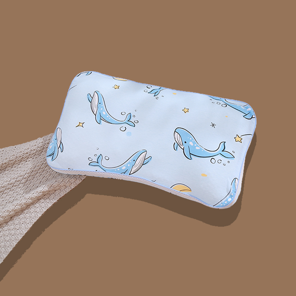Picture of Children's pillow 1-3-6 years old and above the four seasons universal baby partition pillow kindergarten primary school students special breathable pillow