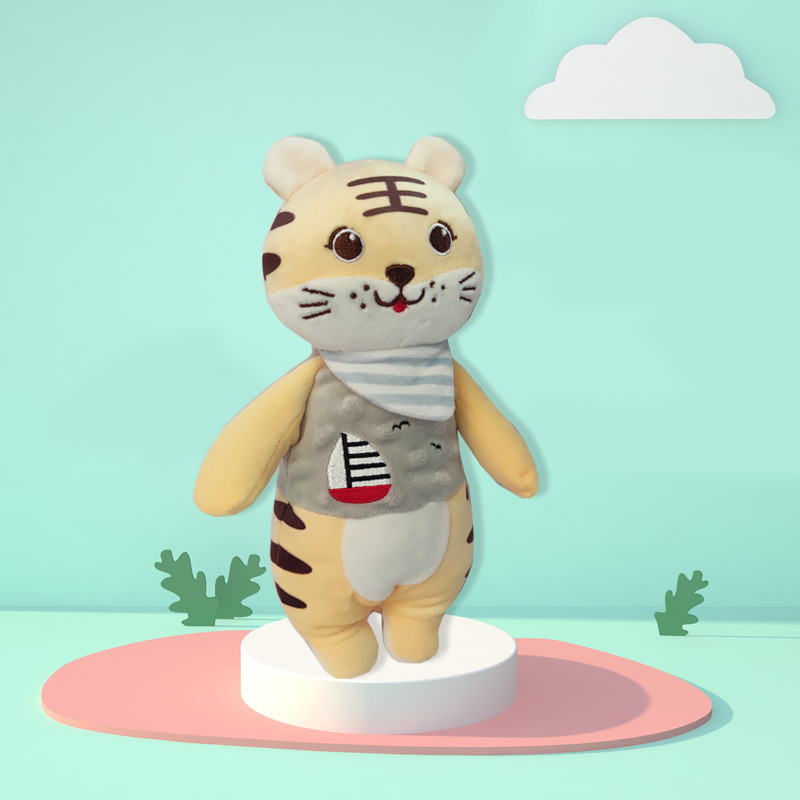 Picture of Baby early education puzzle anting towel bean label can be imported bite baby soothing sleeping doll manufacturers direct supply