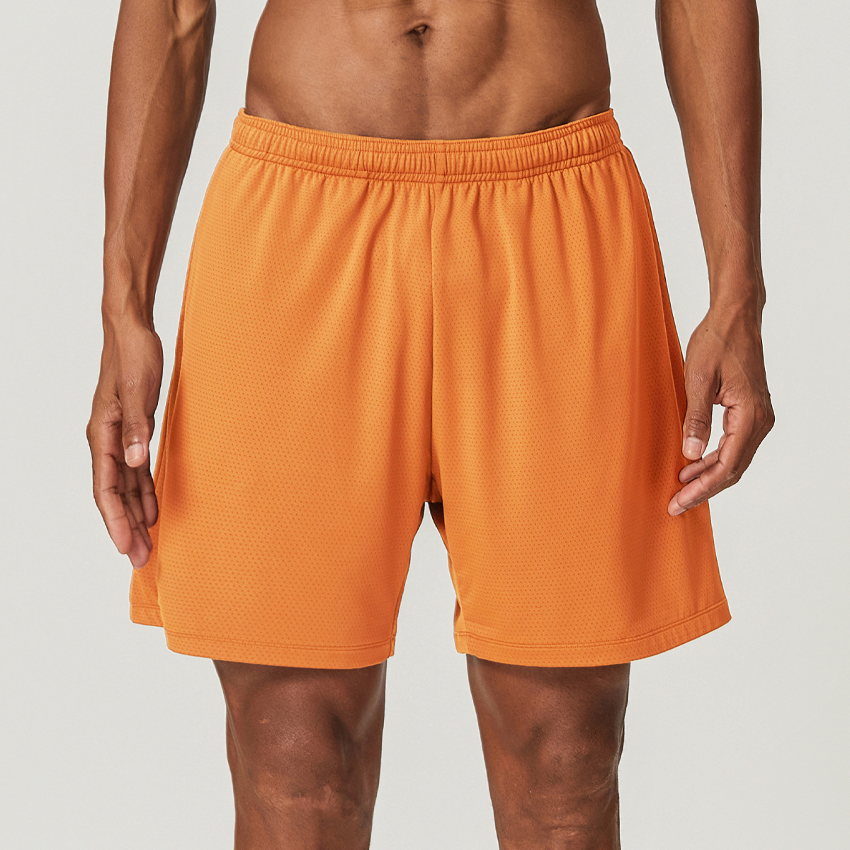 Skin-friendly Quick-drying Breathable Tennis Shorts Outdoor Sports Basketball Football Wet-off Double-layer Men's Running Shorts