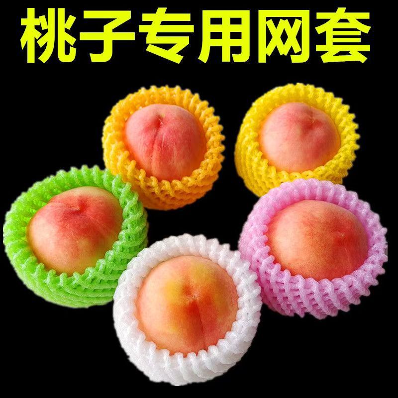 Fruit Mesh Shockproof Protective Cover Foam Plastic Mesh Bag Foam Mesh Bag Apple Peach Loquat Packaging Bag Wholesale