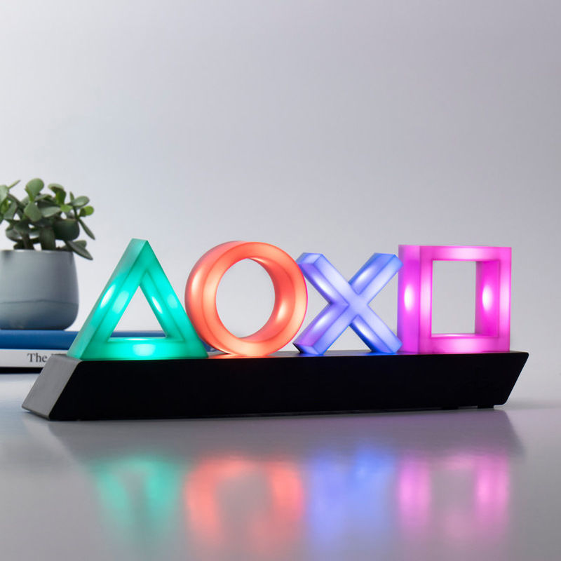 Sony Ps4 Icon Light Music Rhythm Light Game Atmosphere Light Playstation Desktop Decorative Light Led Light