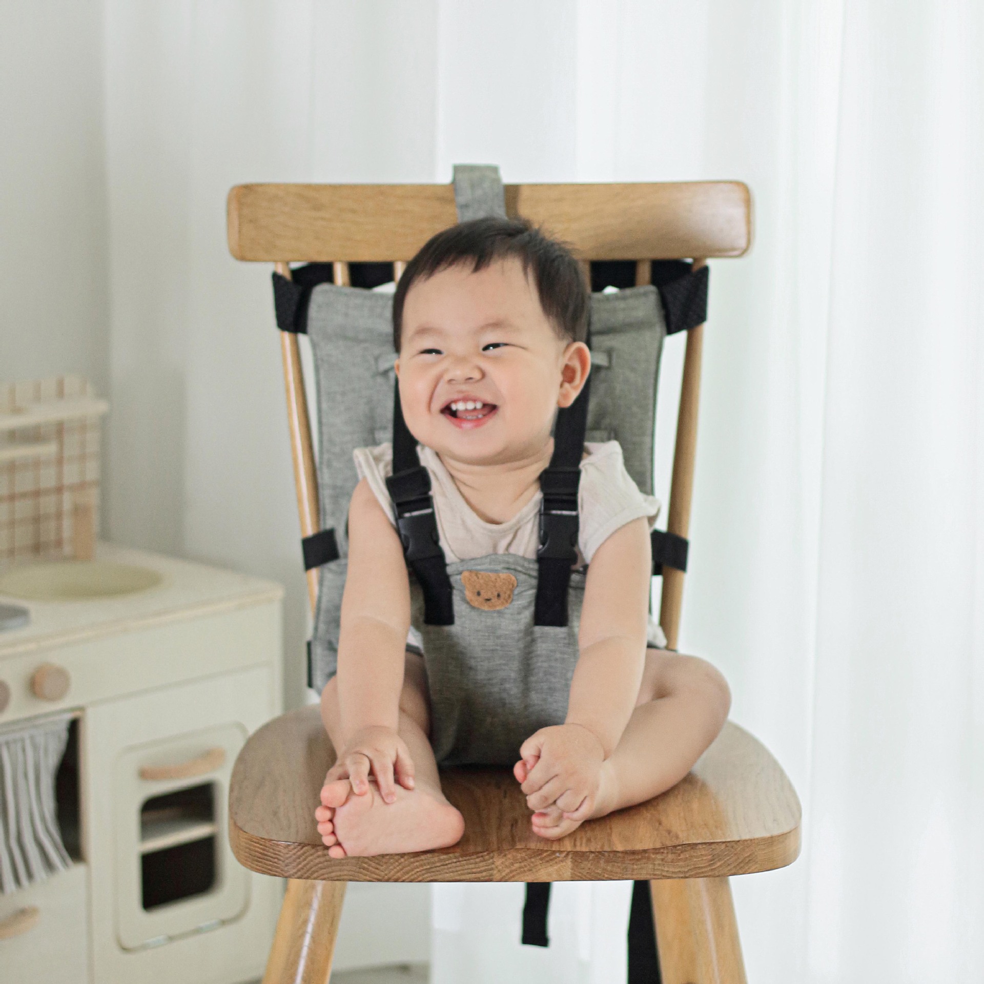 Picture of Cross-border hot sale baby chair fixed belt baby eating and dining fixed belt portable waist protection seat belt