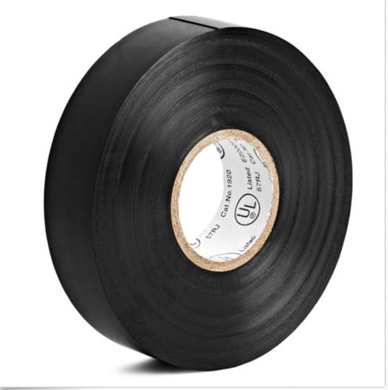 Picture of Black Electrical Tape High Viscosity Electrical Insulation Waterproof High Voltage Resistant Wire and Cable Protection Electrical Tape Wholesale Customization