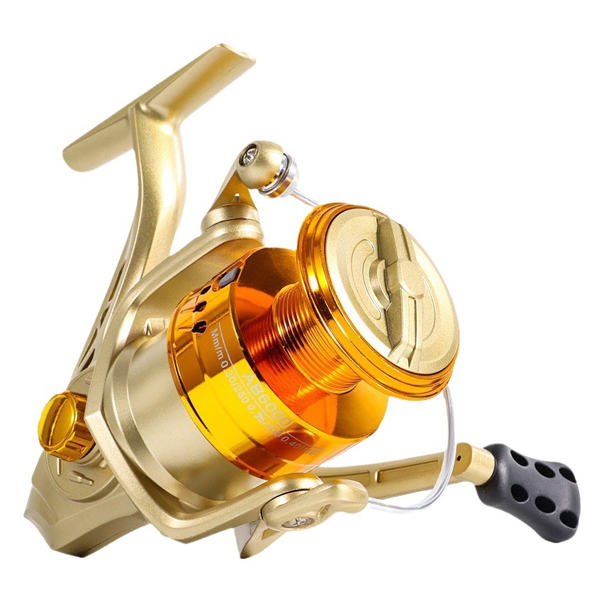 Plating head fishing wheel fishing reel fishing reel fishing reel fishing wheel spinning wheel rocking wheel skating wheel