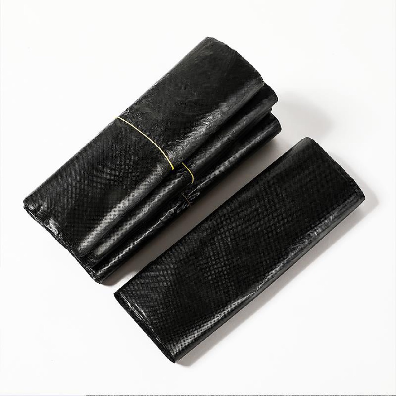 in stock portable garbage bag household thick clean plastic bag 32*52 black disposable vest bag 200
