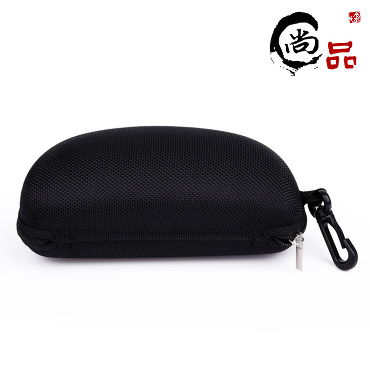 Picture of Glasses box EVA zipper box Black hook Oxford cloth sunglasses box large frame sports glasses sunglasses box batch