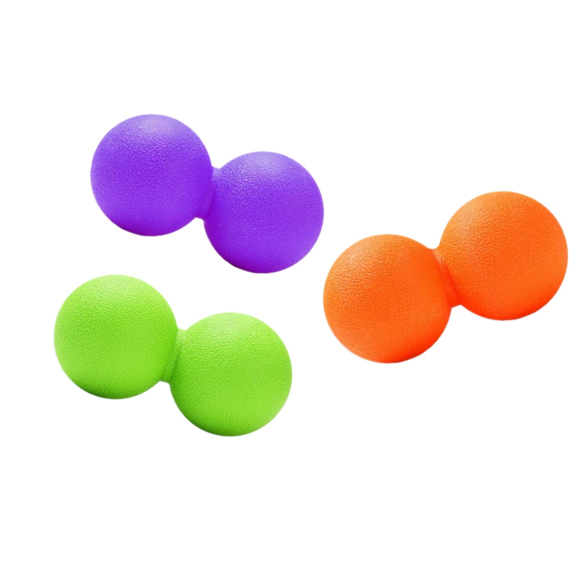Peanut fascia ball plantar muscle fascia deep relaxation yoga fitness ball hard double ball TPE acupoint massage ball