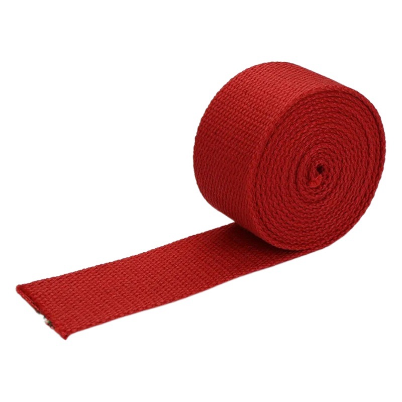 Color Thickened Polyester Cotton Backpack Bag Belt Canvas Belt Woven Belt Cloth Ribbon Cloth Strip Bundling Belt Bag Belt Accessories