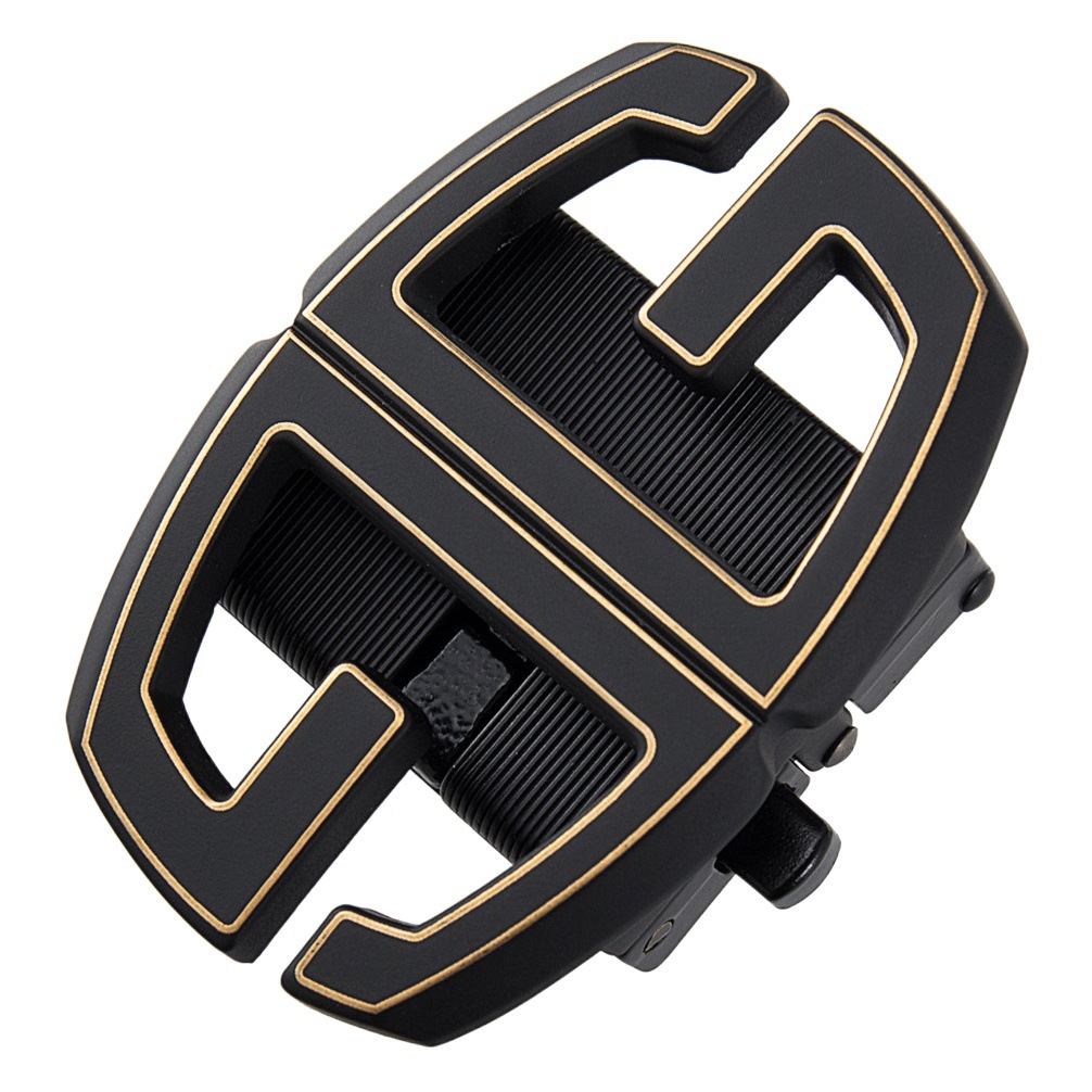 New casual imitation steel belt buckle inch half buckle function buckle men's automatic buckle in stock wholesale C25720
