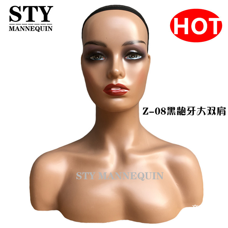 Picture of STY head model export best-selling dummy head model fashion female wig head model head model window display model head model