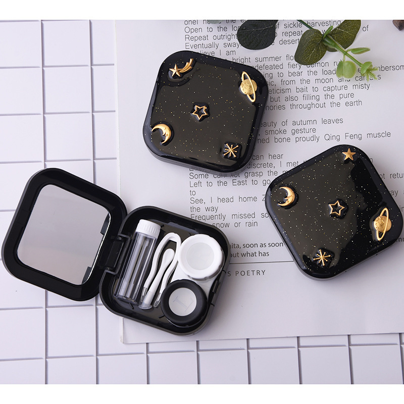 Picture of Alice Star Box Contact Lens Box Planet Beauty Contact Lens Companion Care Box Star Beauty Pupil Box Wholesale