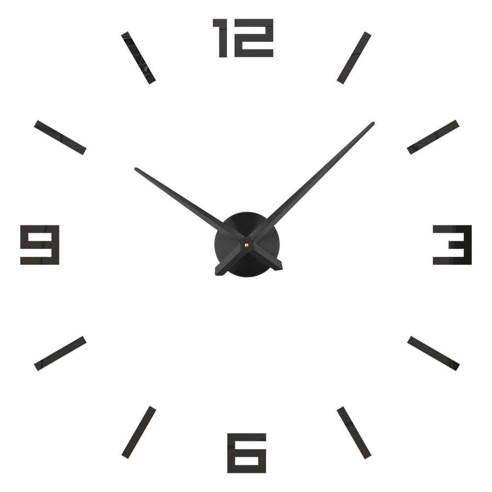Acrylic Quartz clock Wall DIY clock Hanging Creative Living Room Watch Hanging Watch Modern Home Time clock