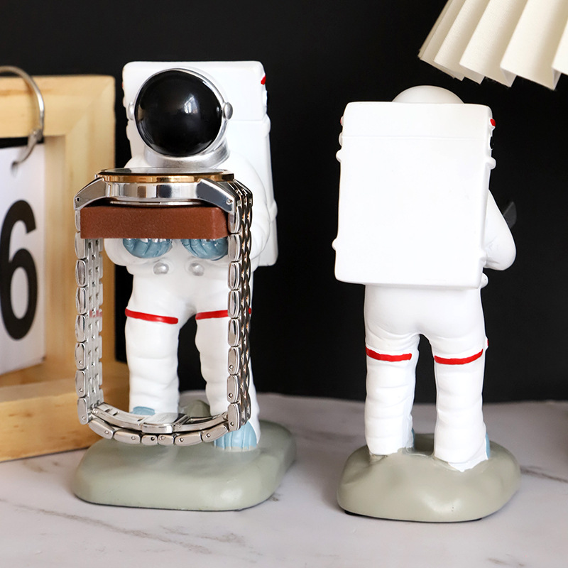 Picture of Creative Astronaut Watch Bracket Bracket Display Stand Astronaut Watch Stand Watch Holder Storage Stand Watch Stand Ornaments