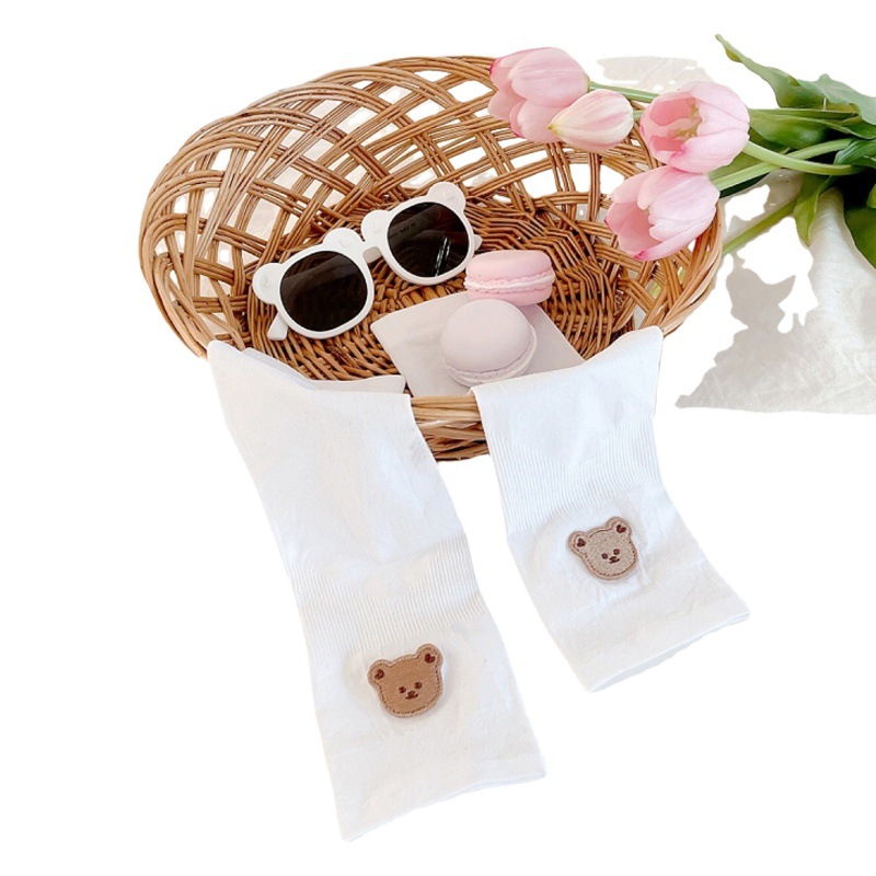 Korean version of Dot children's ice sleeve sunscreen baby's sleeve cool feeling quick-drying UV protection for boys and girls sleeve arm guards summer