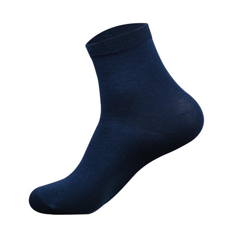 Picture of Xinjiang Cotton Socks for Men, Mid-Length Business Socks, Pure Cotton Socks, Men's Black Odor-Resistant All-Cotton Socks, Wholesale from Street Vendors, Spring and Autumn