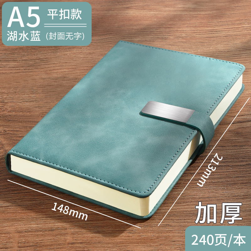 Picture of High-Looking A5 Notebook Imitation Leather Hand Ledger Thickeneded Conference B5 Simple Business Notepad Custom Logo