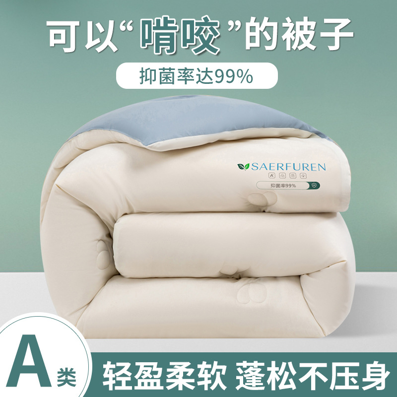 Category a Maternal and Infant Grade Soybean Quilt Student Dormitory Summer Quilt Quilt Core Air-Conditioned Quilt Spring & Fall Quilt Winter Quilt Wholesale
