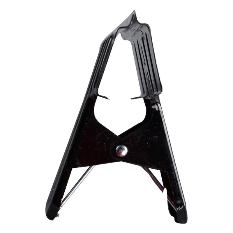 Picture of Lixin Iron Clip Black Iron Ticket Clip Large Thickeneded Office Finance Small and Medium-Sized Old-Fashioned Metal Clip Black Paint Clip