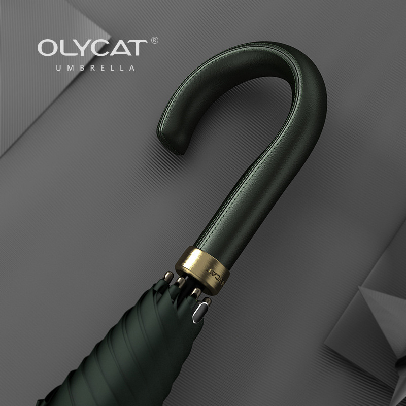 Picture of OLYCAT Long Handle 8-Bone 120 Super Large Umbrella Face Business Windproof Straight Handle Umbrella for Men and Women Automatic Double Windproof Umbrella