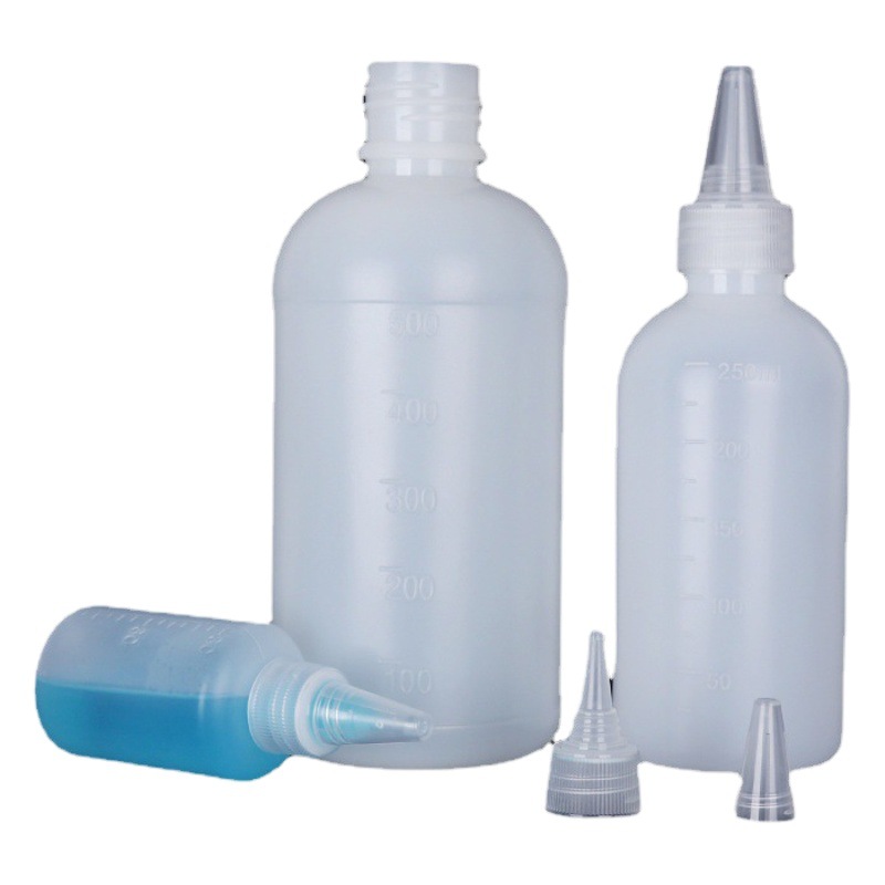 10 30 50 100ml syringe bottle translucent pigment squeeze bottle liquid dispensing bottle packaging bottle