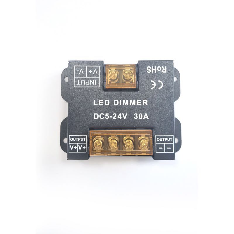 Picture of Xilai lamp RF wireless 86 panel switch monochrome dimming controller full touch dimming with cover 5-24V 30A