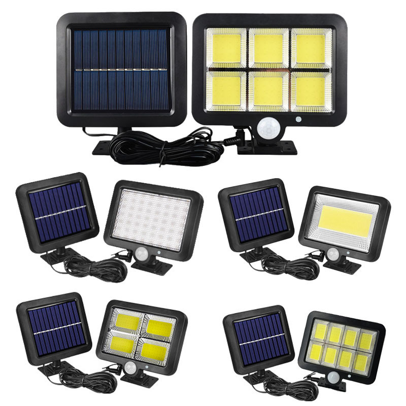 Split Solar Human Body Sensor Lamp Home Outdoor Wall Lamp Garden Lamp Rural Street Lamp