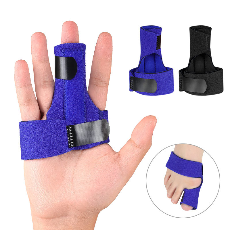 Finger Fixation Belt Five-Finger Bone Joint Sprain Protective Cover Fixed Cover Index Finger Middle Finger Wear Protection Recovery Adjustable