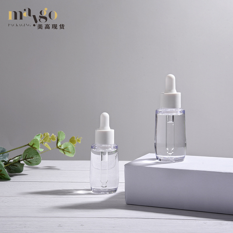 New Product in stock PETG Thick Bottom AS Dropper Bottle Essence Dope Bottle Thick Wall Reusable