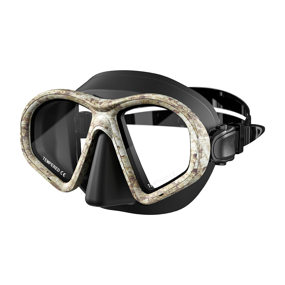 Picture of Free diving glasses myopia lens diving mirror camera bracket silicone snorkeling mirror snorkeling equipment