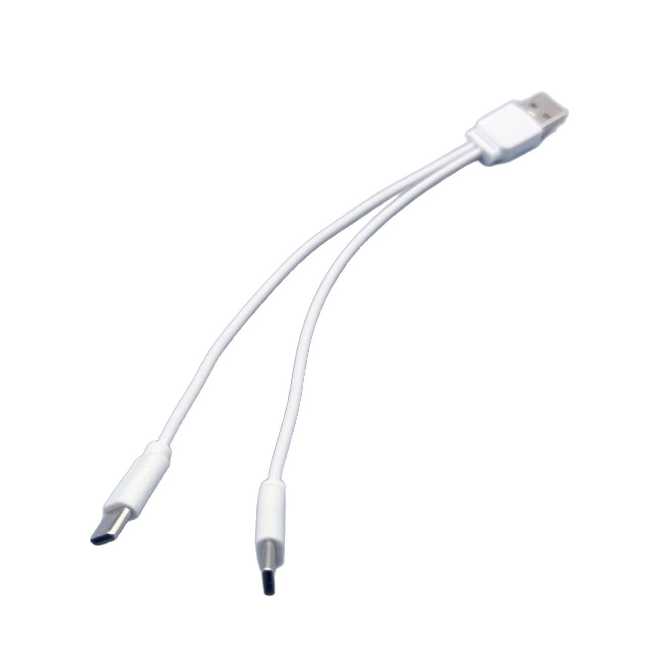 Picture of One-To-Two Data Cable, One-To-Two Dual Type-C Charging Cable, Multifunctional Two-In-One Data Cable, One-To-Two