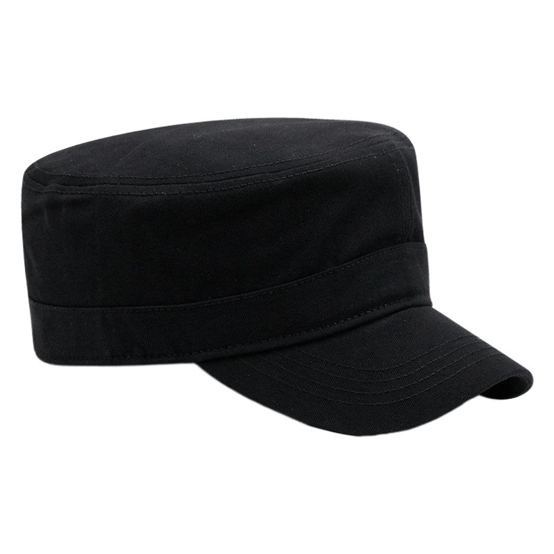 Hat Men's Spring and Autumn Simple Korean Style Full Seal Outdoor Military Cap Casual Cap All-match Sunshade Flat Cap Women's