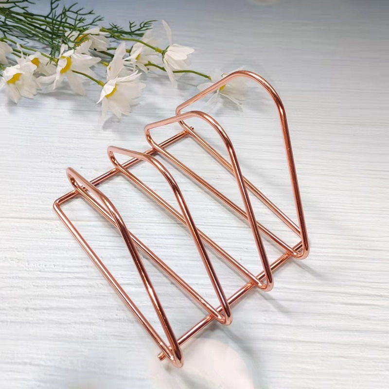 Picture of Manufacturers Nordic can set nine-card bookshelf iron stationery supplies sundries basket stationery books storage frame