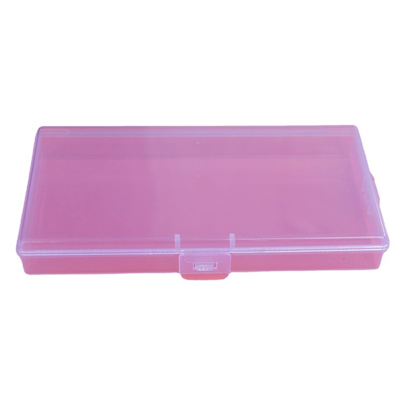 Pp transparent hardware parts accessories packing box transparent goo card stickers small toy plastic suit Box cross-border