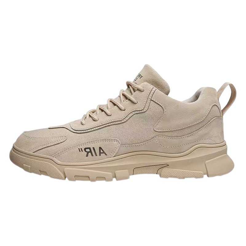 Breathable Tooling Shoes Men's 2025 Wear-resistant Labor Protection Men's Shoes Soft-soled Non-slip Mountaineering Shoes Korean Style Work Casual Shoes for Men