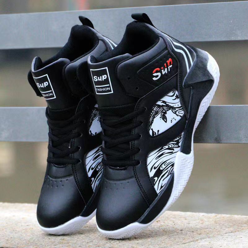 Picture of Basketball Shoes 2025 Cross-border New Amazon Student Shoes Fashion Comfortable sneaker Men's National Fashion Cool Street Shoes