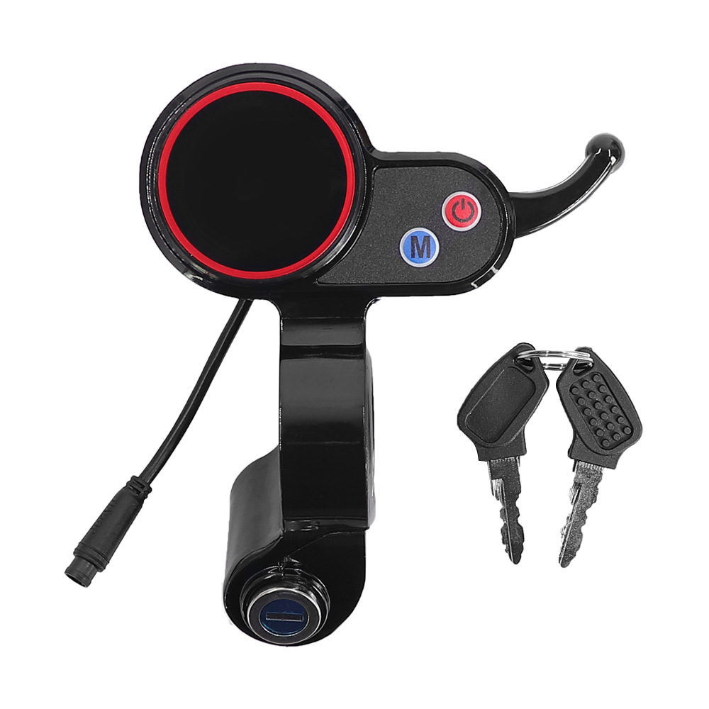 Scooter Accessories Hitway H5 Electric Scooter LCD Display with Lock 6 Core Dashboard Accessories