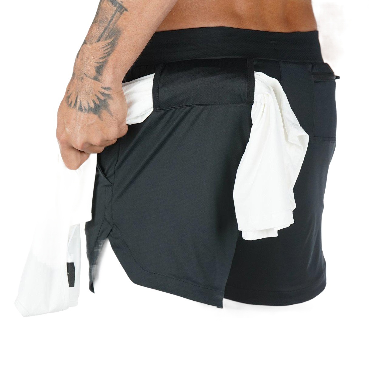 Muscle new quick-drying squat Sports Shorts Brothers men's beach pants running breathable fitness five-point basketball pants