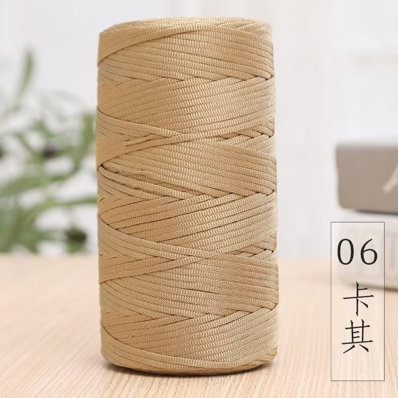 Picture of Spring and Summer peony hand bag crocheted material package ice hemp thread