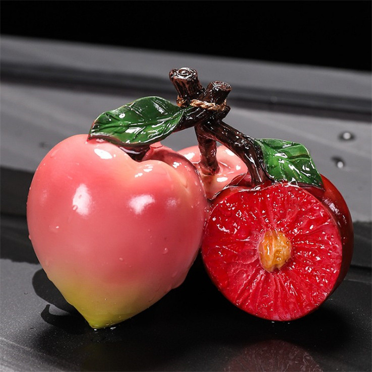 Picture of Tea pet color changing can raise good luck tea pet lychee Golden Toad toad creative personality tea tray decoration boutique tea play
