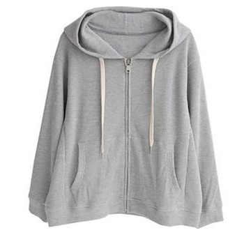 Picture of Spring and Autumn New Korean Style Waffle Sweatshirt Loose Slim Thin Casual Hooded Tops Design Top Women's Clothing