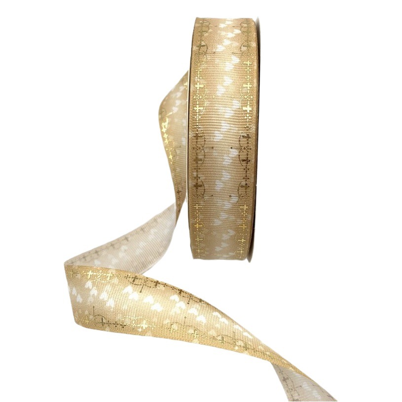 Gilding cross gradient love rib belt gift box gift packaging belt handmade DIY